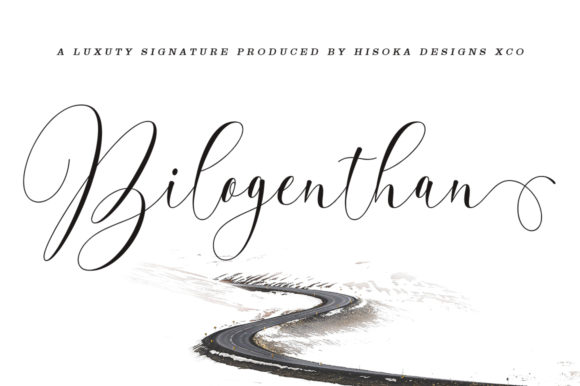 Bilogenthan Font: Elevate Your Digital Branding