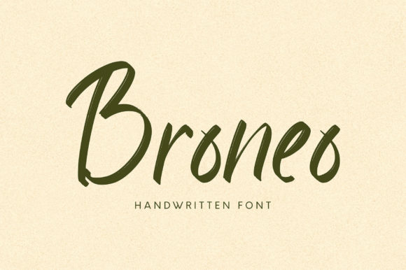 Broneo Font for Professional Small Business Branding