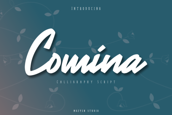 Comina: A Timeless Script Handwritten Font for Editorial Design