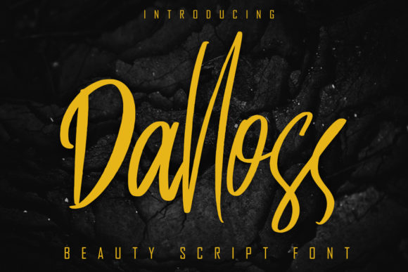 Dalloss: A Timeless Script Handwritten Font for Editorial Design
