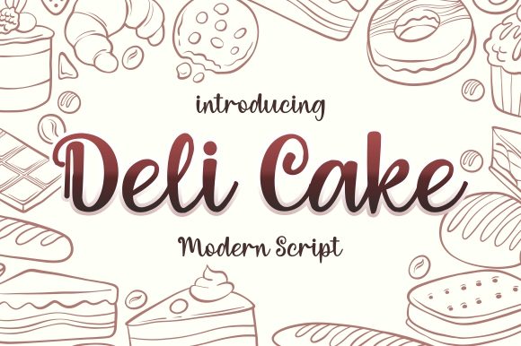 Deli Cake: A Timeless Script Handwritten Font for Editors