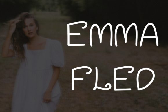 Emma Fled Typeface for Joyful Web Design