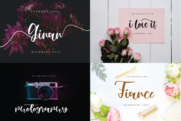 Ginan: Elegant Script Font for Web Design