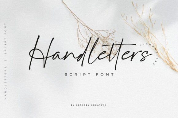 Handletters Font Review for Small Business Branding