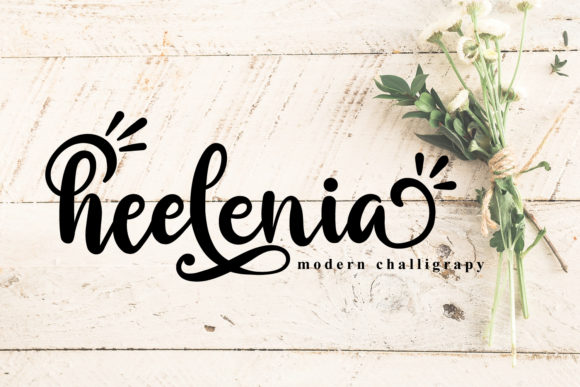 Heelenia: A Refined Script Handwritten Typeface