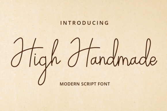 High Handmade Font: A Maker’s Review for Elegant Branding