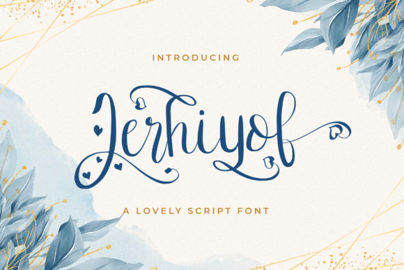 Jerhiyof Typeface Review for Elegant Branding