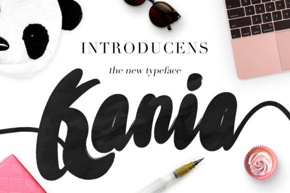 Kania: A Bold Handwritten Font for Editorial Design