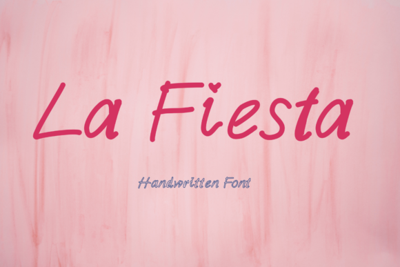 La Fiesta Font for Handmade Creators