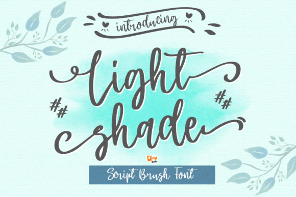 Light Shade Typeface for Modern Branding