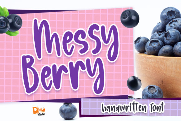 Messy Berry Font Review for Campaign Designers
