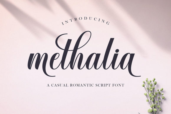 Methalia: The Elegant Handwritten Font for Makers