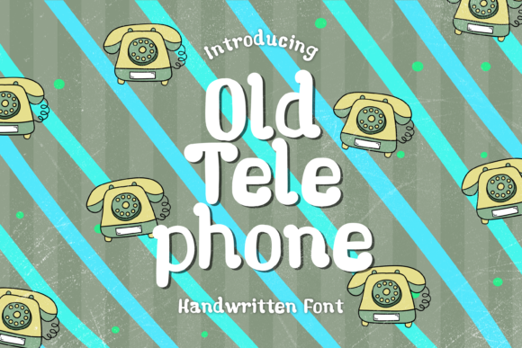 Old Telephone Font for Authentic Branding