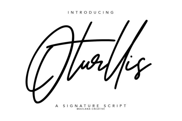 Oturllis Font: Authentic Handcrafted Branding