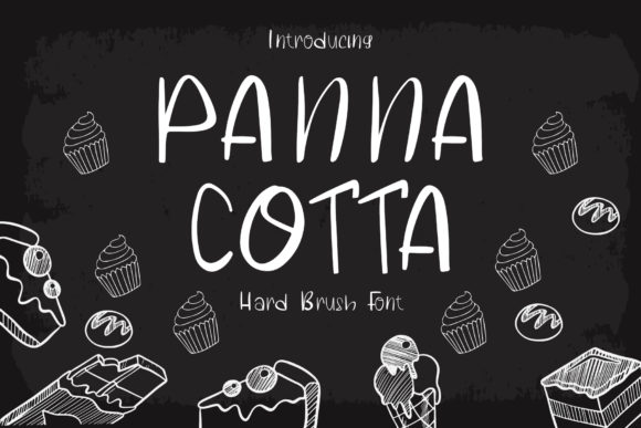 Panna Cotta Font for Handmade Brands