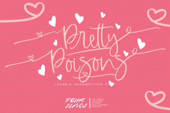 Pretty Poisons Font for High-Impact Campaigns