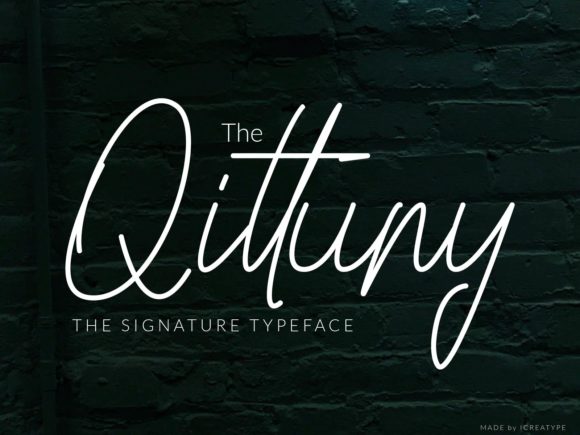 Qittuny Font: Elevate Your Brand Identity