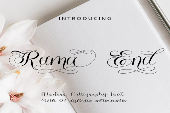 Rama End Font for Elegant Business Branding