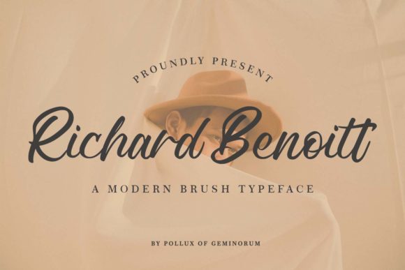 Richard Benoitt: The Script Handwritten Font for Elegant Campaigns