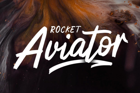 Rocket Aviator: The Modern Brush Font for Marketers