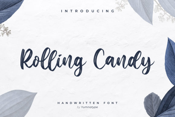 Rolling Candy: A Fresh Script Handwritten Font for Modern Brands