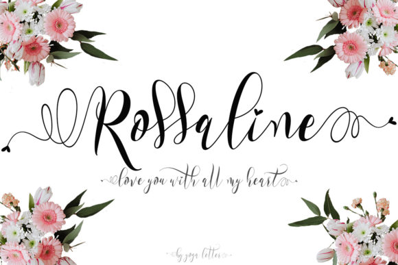 Rossaline: The Perfect Script Handwritten Font for Crafters
