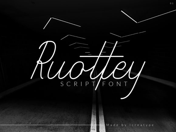Ruottey Typeface for Elegant Branding