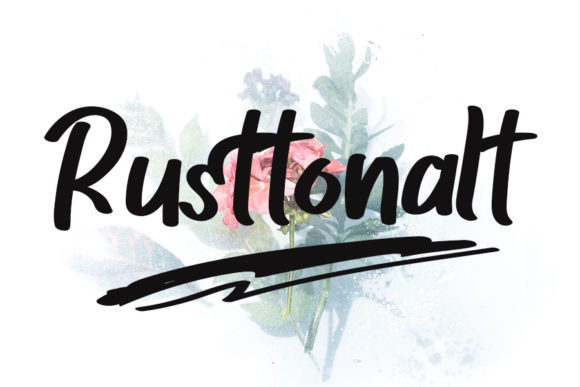 Rusttonalt Font for Modern Brand Identity