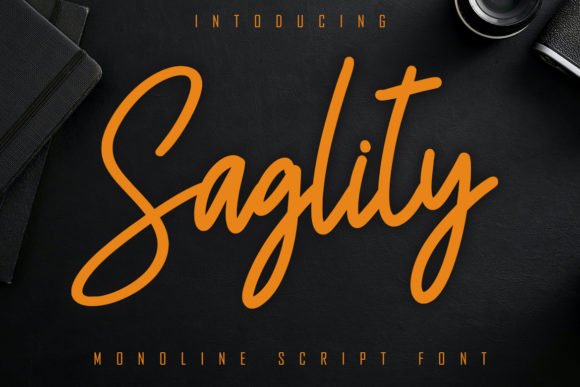 Saglity: The Script Handwritten Font for Modern Brands
