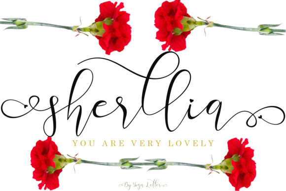 Sherllia Font: Elevate Web Design with Script Handwritten Elegance