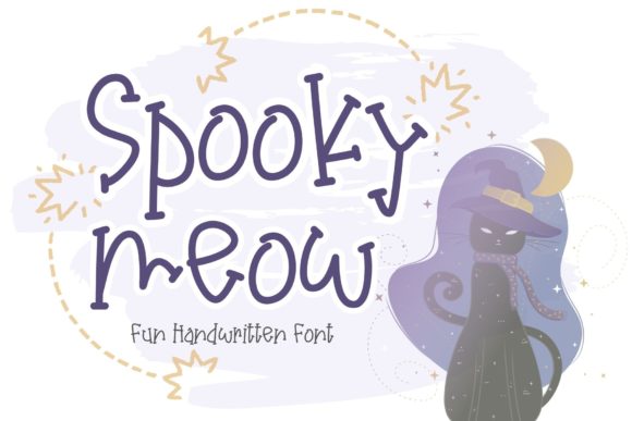 Spooky Meow Font for Scroll-Stopping Social Graphics