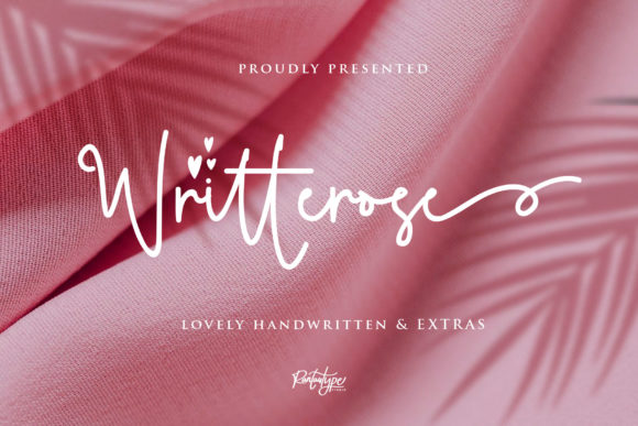 Writterose Font Review for Elegant Branding